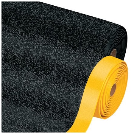 Bsc Preferred 2 x 3' Black/Yellow Premium Anti-Fatigue Mat BUY00019656